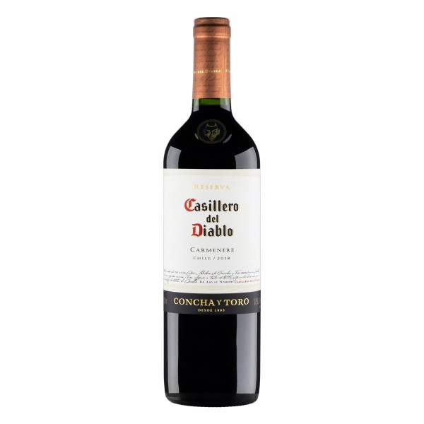 Vinho Chileno Casillero Del Diablo Carménère Tinto 750ml