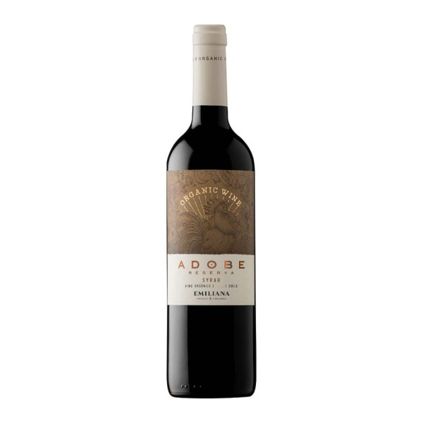 Encontraproduto.com.br - Vinho Tinto Emiliana Adobe Reserva Syrah Orgânico 750ml