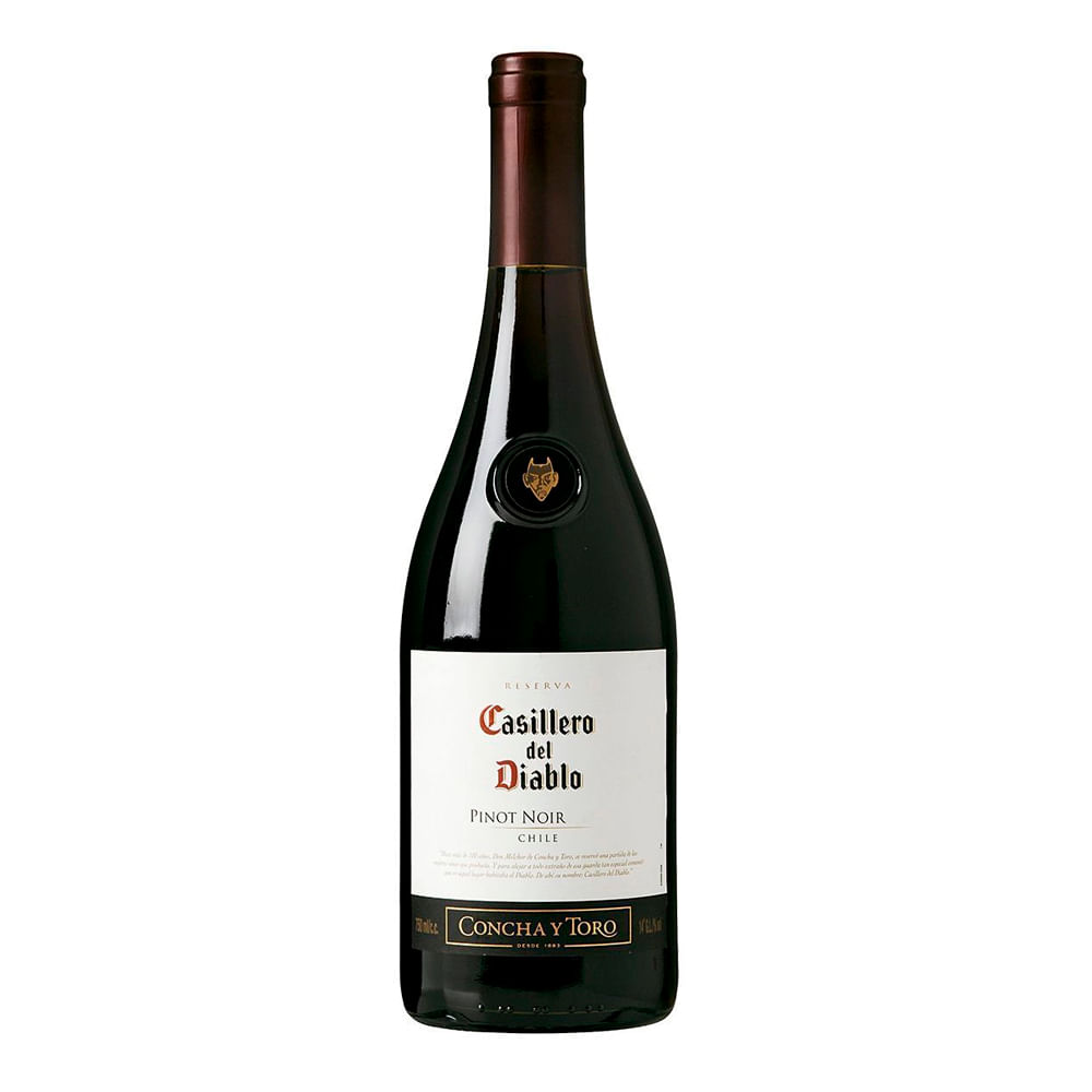 Encontraproduto.com.br - Vinho Chileno Casillero del Diablo Pinot Noir Reserva Tinto Seco 750ml