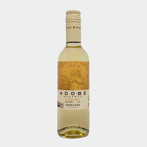 Vinho Adobe Emiliana Reserva Chardonnay Branco 375ml