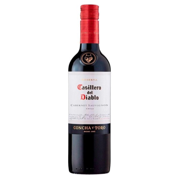Vinho Chileno Casillero Del Diablo Reserva Cabernet Sauvignon 375ml
