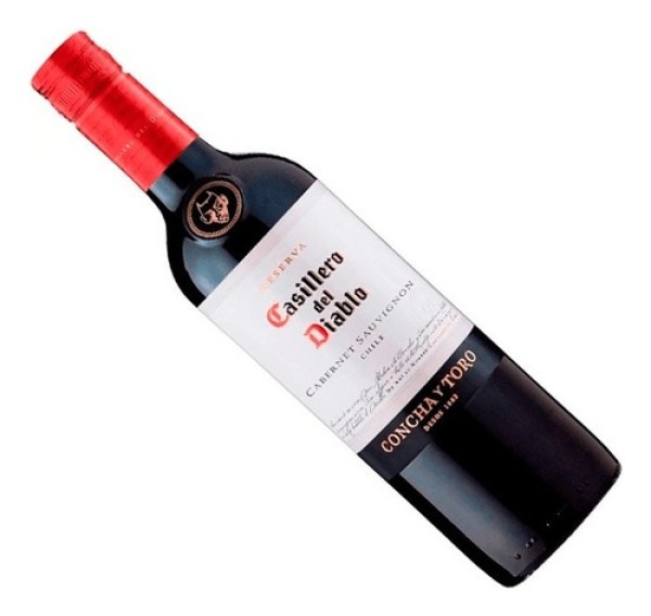 Vinho Chileno Casillero Del Diablo Reserva Cabernet Sauvignon 375ml