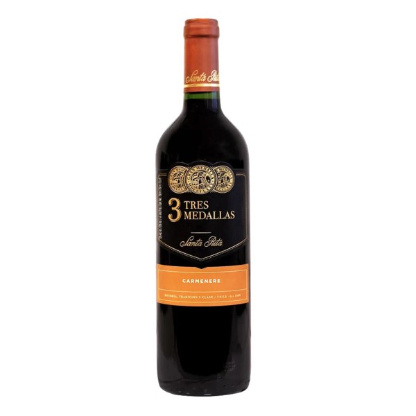 Encontraproduto.com.br - Vinho Tres Medallas Carménère 750ml