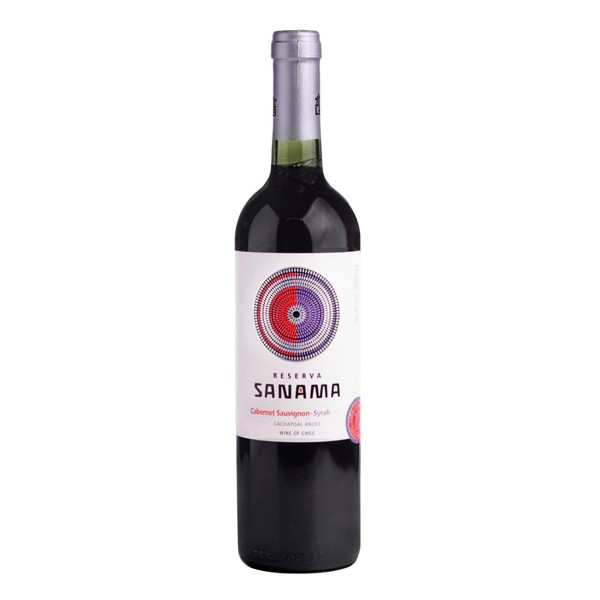 Encontraproduto.com.br - Vinho Sanama Reserva Cabernet Sauvignon-Syrah Tinto 750ml