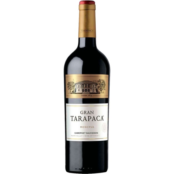 VINHO TINTO CHILENO TARAPACA CABERNET SAUVIGNON GRAN RESERVA 750ML