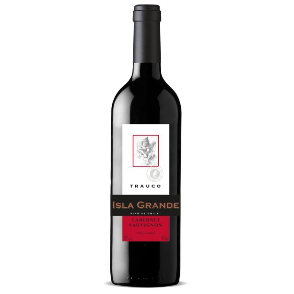 Encontraproduto.com.br - Vinho Tinto Seco  Isla Grande Trauco Cabernet Sauvignon Valle Central 750 ml