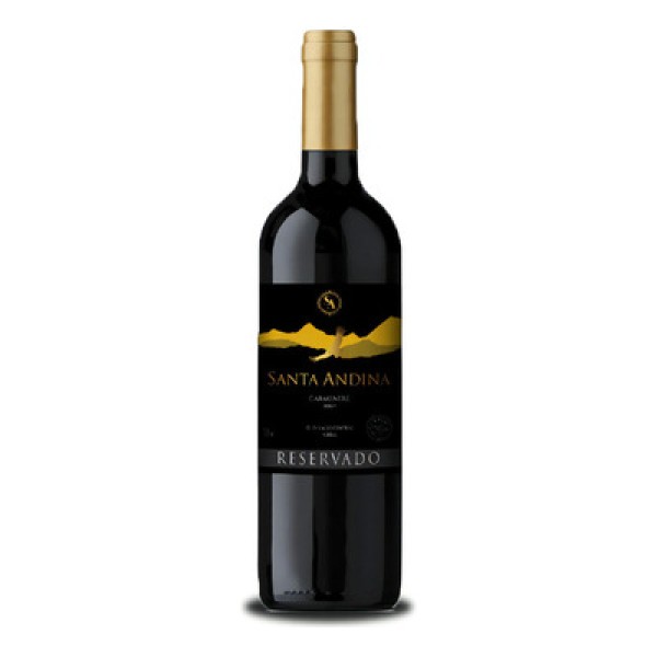 Encontraproduto.com.br - Vinho Santa Andina Reservado Carmenere Tinto 750ml
