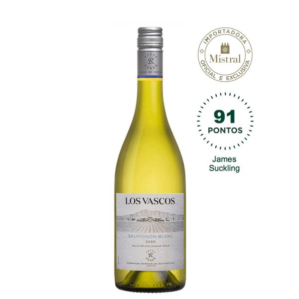 Encontraproduto.com.br - Vinho Los Vascos Sauvignon Blanc Branco 750ml