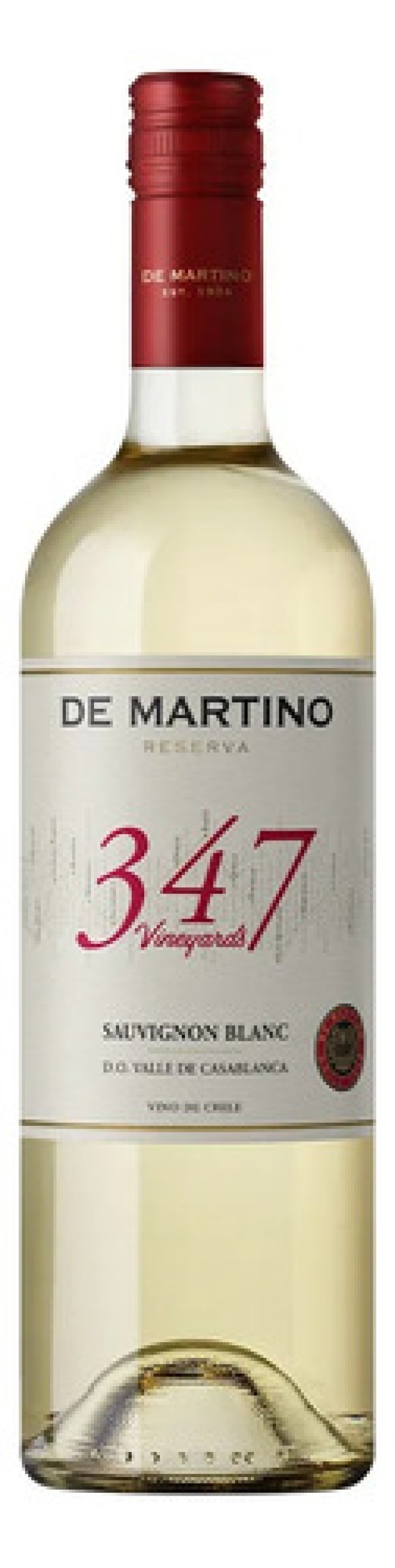 Vinho Branco Chileno DE MARTINO 347 Sauvignon Blanc 750ml