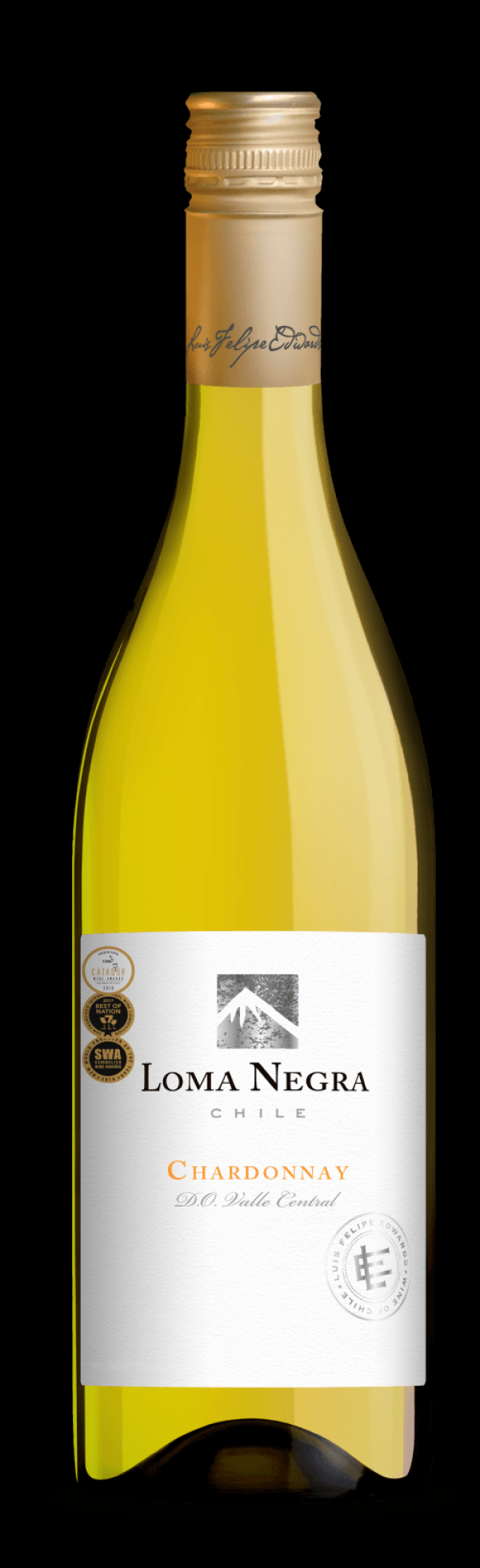 VINHO BRANCO CHILENO LOMA NEGRA CHARDONNAY 750ML