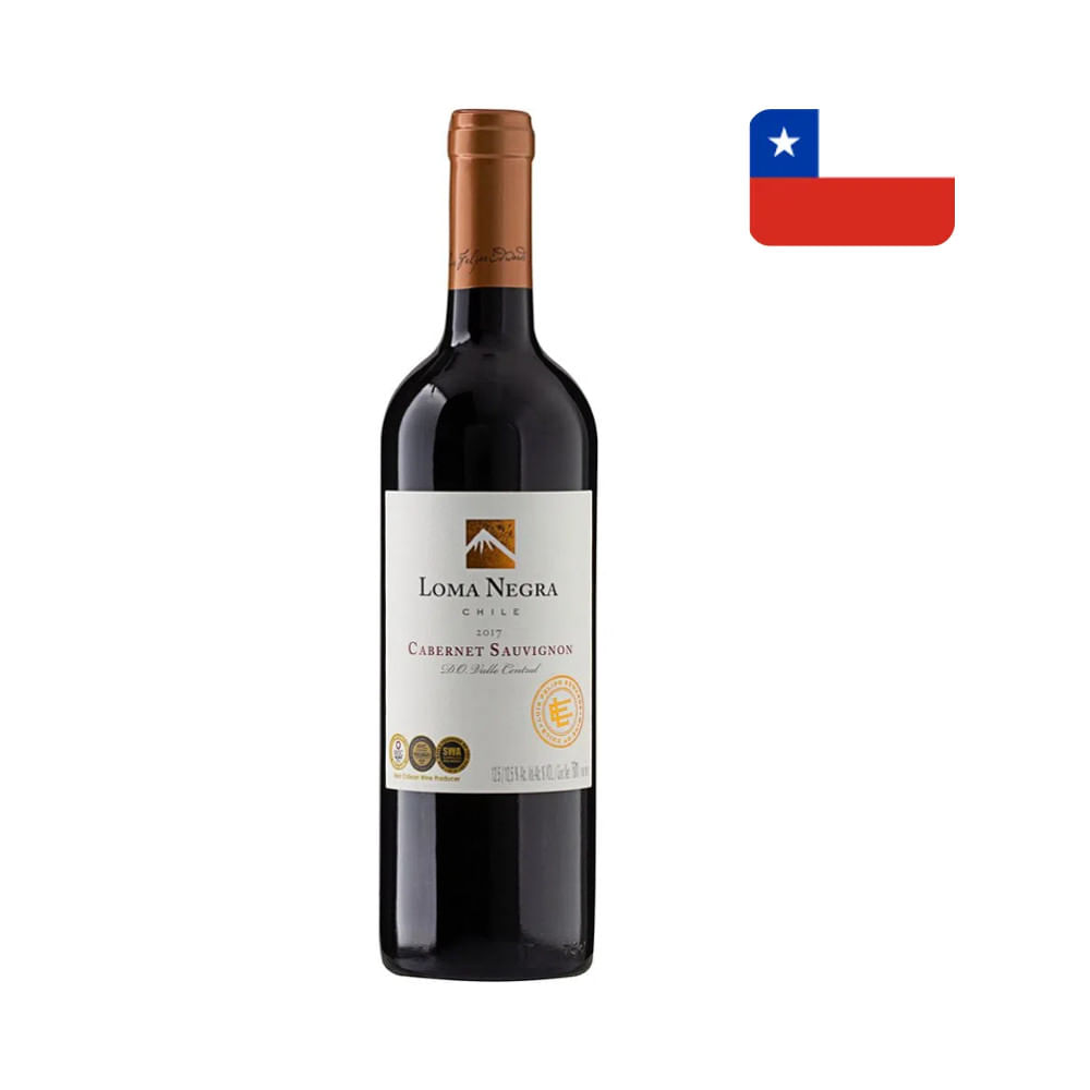 Encontraproduto.com.br - Vinho Chileno LOMA NEGRA Cabernet Sauvignon Garrafa 750ml