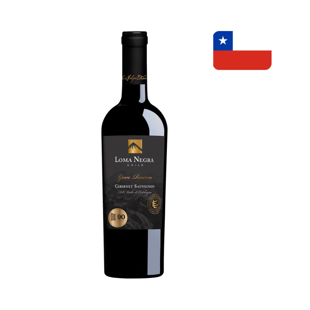 VINHO TINTO CHILENO LOMA NEGRA GRAN RESERVA CABERNET SAUVIGNON 750ML