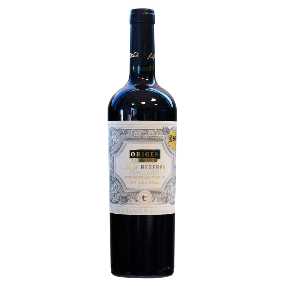 Encontraproduto.com.br - Vinho Chileno Origen 750ml Gran Reserva Cabernet Sauvignon