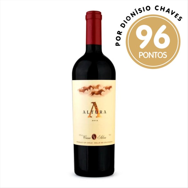 Encontraproduto.com.br - Vinho Tinto Chileno Casa Silva Altura Garrafa 750ml