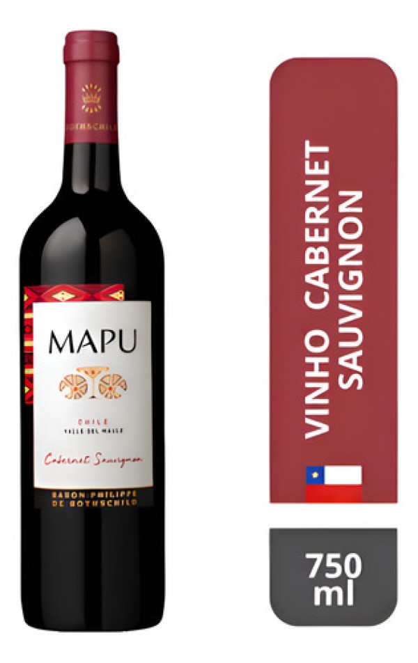 Encontraproduto.com.br - Vinho Mapu Cabernet Sauvignon Tinto 750ml