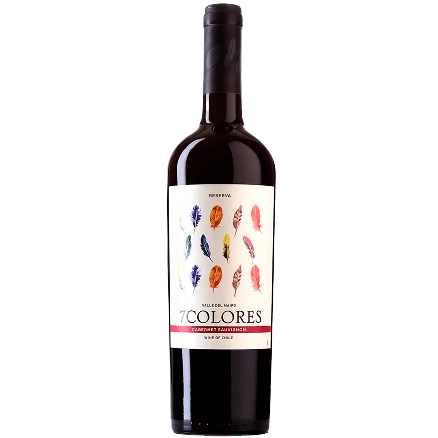 Encontraproduto.com.br - Vinho 7Colores Reserva Cabernet Sauvignon-Pais 750ml