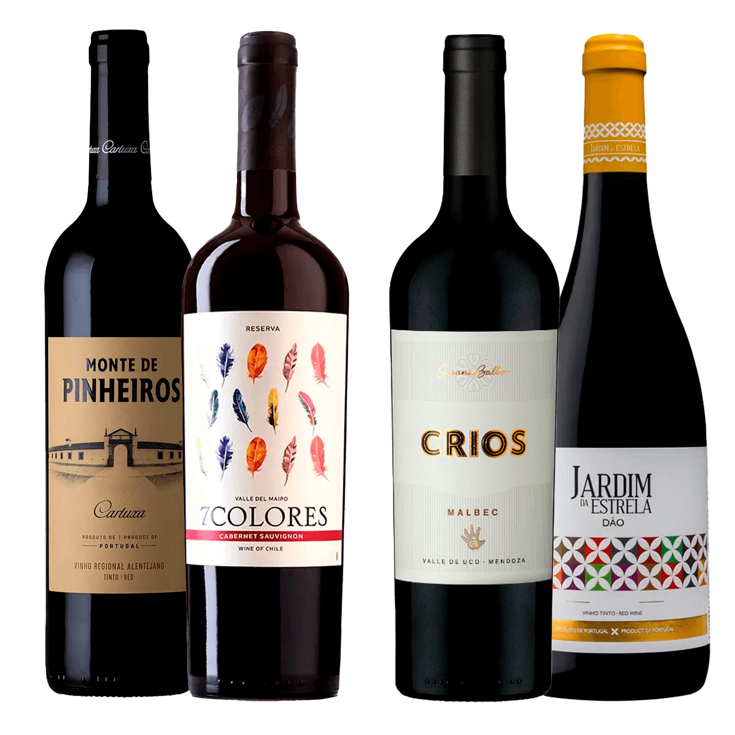 Encontraproduto.com.br - Vinho 7Colores Reserva Cabernet Sauvignon-Pais 750ml