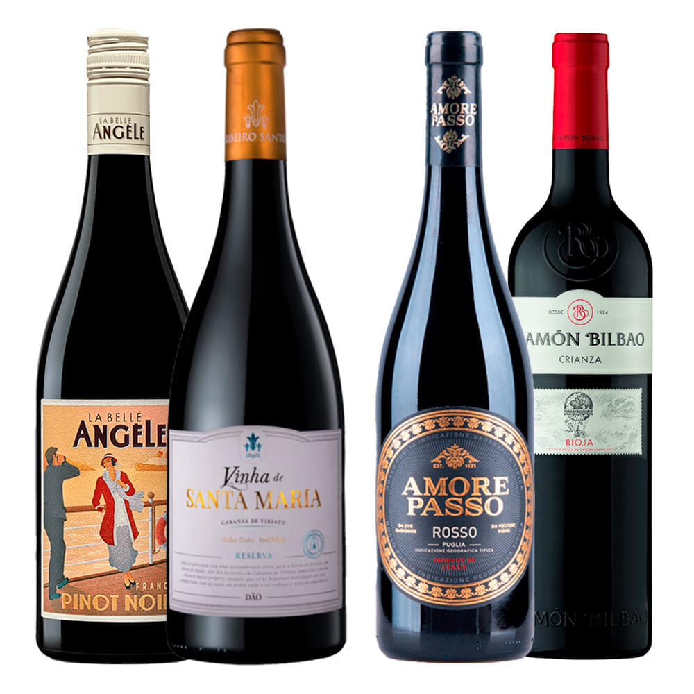 Encontraproduto.com.br - Vinho 7Colores Reserva Cabernet Sauvignon-Pais 750ml