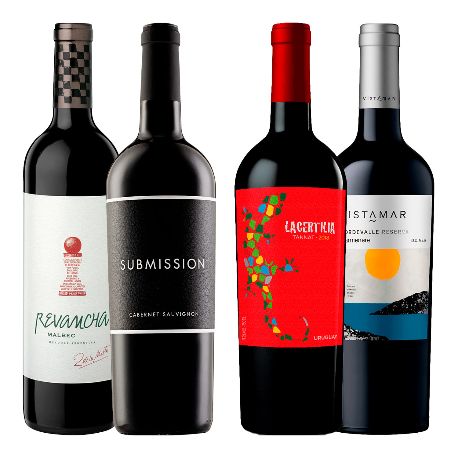 Encontraproduto.com.br - Vinho 7Colores Reserva Cabernet Sauvignon-Pais 750ml