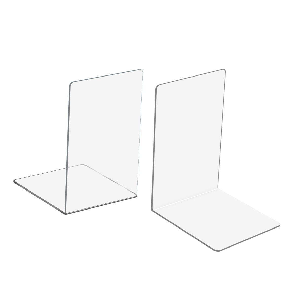 Encontraproduto.com.br - Porta Livros Organizador Bibliocanto - Acrílico Transparente - 01 Peça