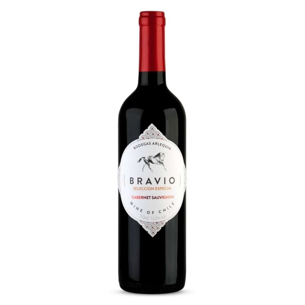 Encontraproduto.com.br - Vinho Tinto Chileno Bravio Cabernet Sauvignon Seleção Especial Garrafa 750ml