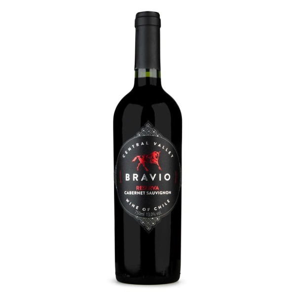 Encontraproduto.com.br - Vinho Tinto Chileno Bravio Cabernet Sauvignon Reserva 750ml