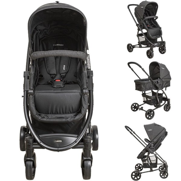 Encontraproduto.com.br - Carrinho de Bebe Moises com Bebe Conforto Kiddo Prima Preto