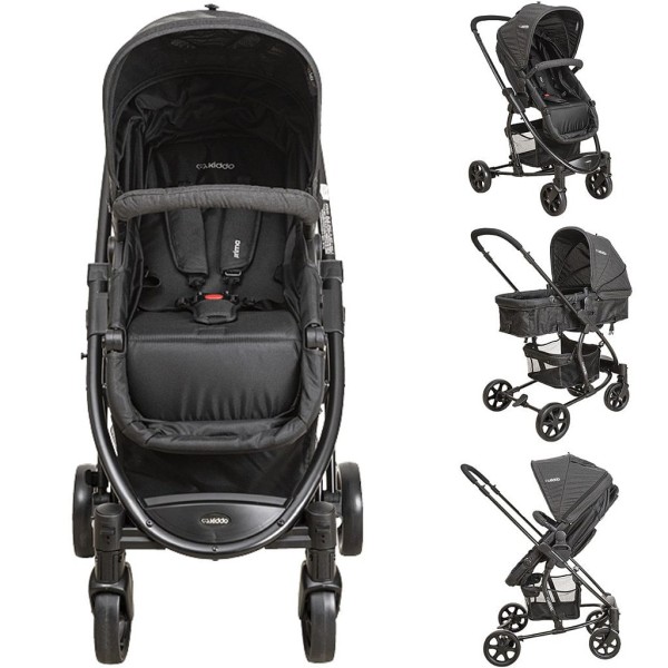 Encontraproduto.com.br - Carrinho de Bebe Moises com Bebe Conforto Kiddo Prima Preto