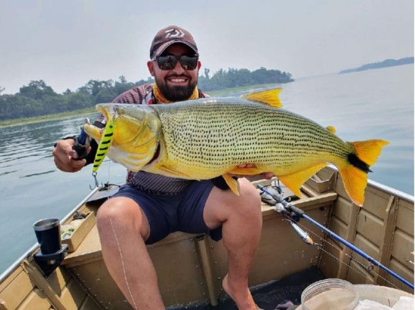 Encontraproduto.com.br - Alicate de pesca com Balança 21kg e corda Kit 2uni Garra