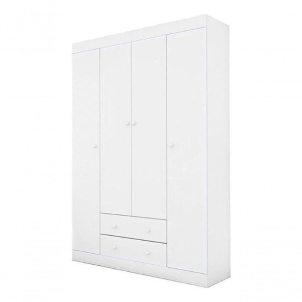 Encontraproduto.com.br - Quarto De Bebê Helena Com Berço Mini Cama Doce Sonho Branco Brilho - Phoenix Baby