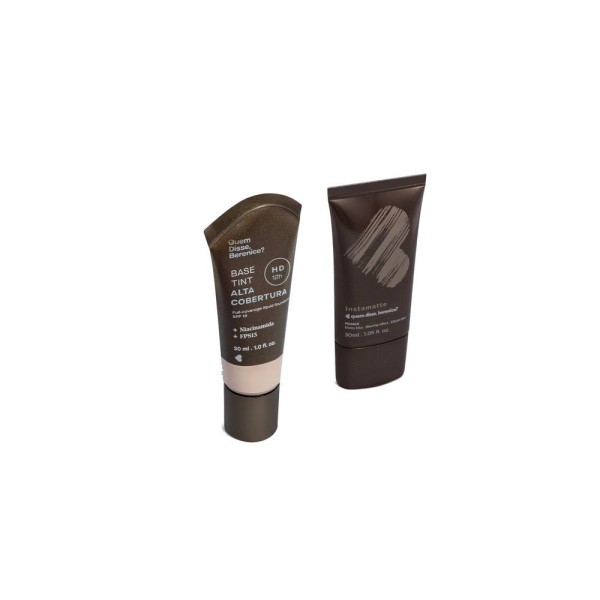 Encontraproduto.com.br - Combo Quem Disse Berenice?: Primer Instamatte 30Ml + Base Tint Cor 01N 30 Ml