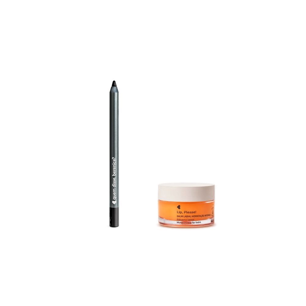 Encontraproduto.com.br - Combo Balm Labial Hidratação Intensa 8g com Lápis para Olhos Pretuco 1,2g