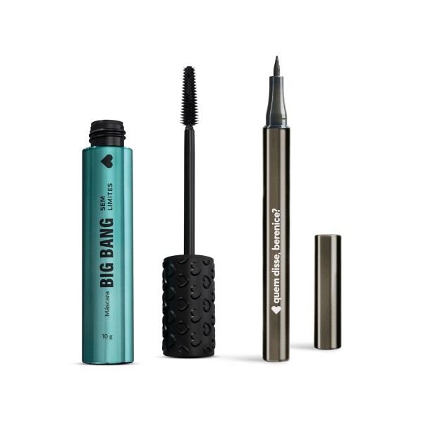 Encontraproduto.com.br - Combo Máscara de Cílios 10g com Caneta Delineadora 1ml
