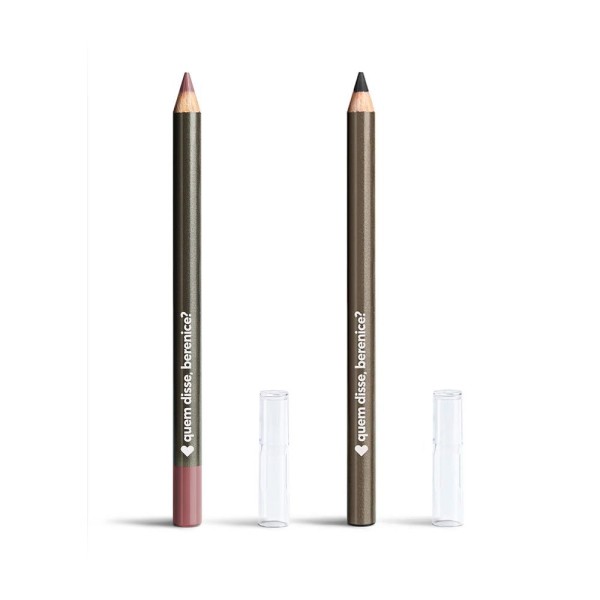 Encontraproduto.com.br - Combo Lápis Sobrancelha Escurete 1,14g com Lápis Labial Nudetis 1,1g