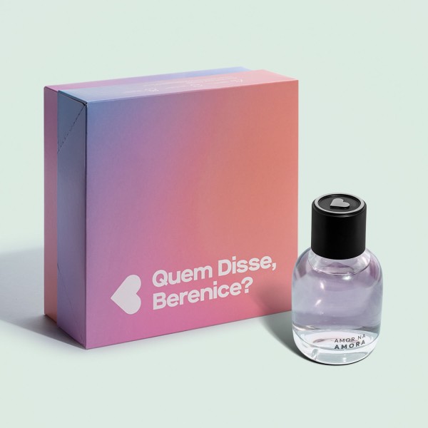 Combo Amor na Amora Desodorante Colônia 75ml com Caixa de Presente