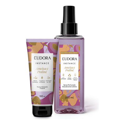 Kit Instance Ameixa E Praliné: Hidratante Corporal 180ml + S