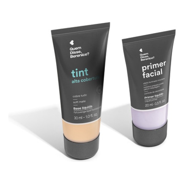 Encontraproduto.com.br - Combo Primer Facial Líquido 20ml - Base Tint Cor 110Q 30ml