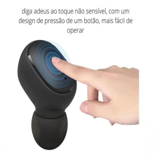 Encontraproduto.com.br - Fones Ouvido Sem Fio Wireless Preto P/ Iphone 14
