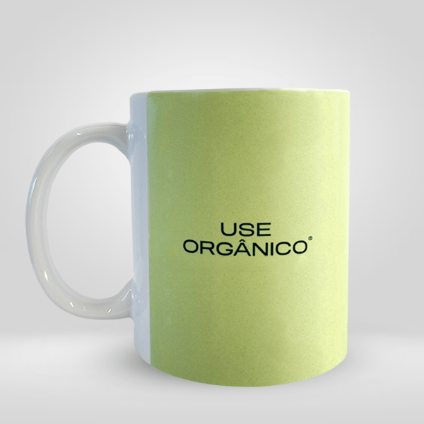 Encontraproduto.com.br - Caneca Exclusiva Verde Chá 300 ml - Use Orgânico
