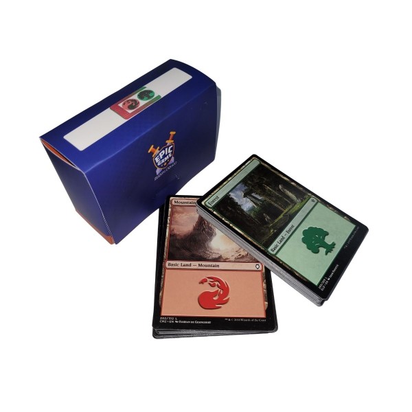 Encontraproduto.com.br - Deck Magic Red & Green Pronto p/ Jogar Baralho de 60 cartas