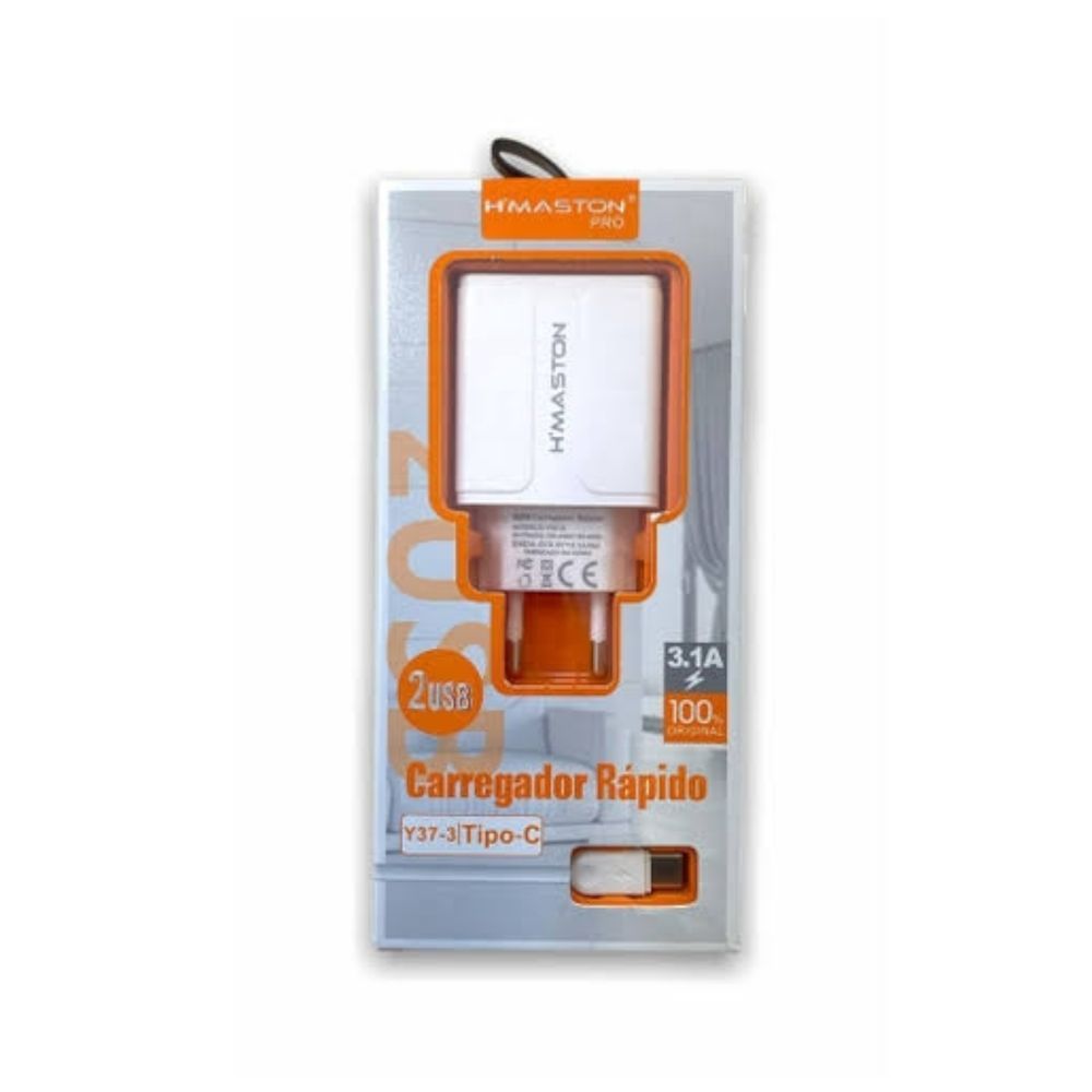 Encontraproduto.com.br - Carregador De Celular Turbo Com Cabo Para Samsung S8