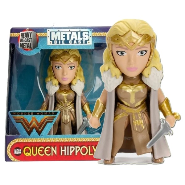 Encontraproduto.com.br - Boneca Rainha Hippolyta Guerreira Metals Die Cast 6cm Jada