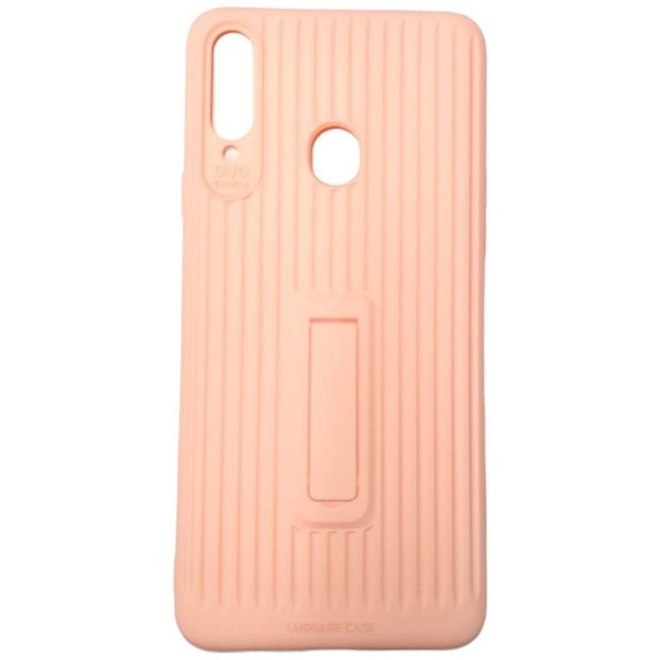 Encontraproduto.com.br - Capa Flip Case Para Samsung A20s Case Compatível - Salmão