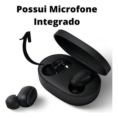 Encontraproduto.com.br - Fone Bluetooth Sem Fio Preto Caixinha Para Samsung J7