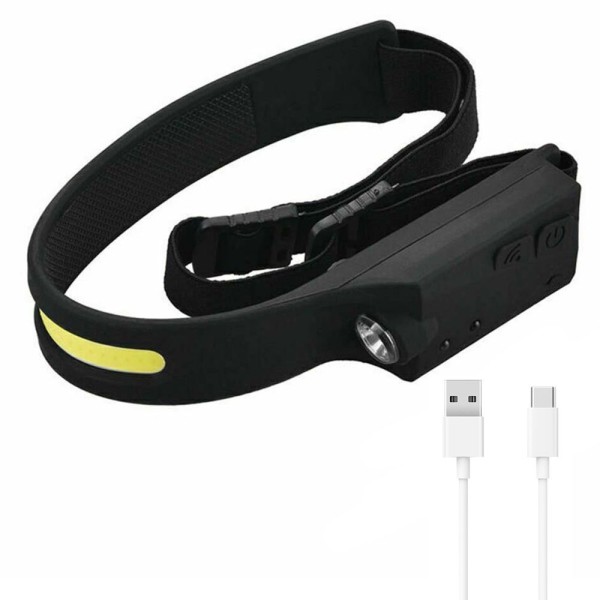 Encontraproduto.com.br - Lanterna De Cabeça Sensor De Movimento Detecta Presença