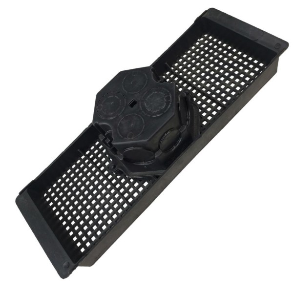 Encontraproduto.com.br - Caixa Laje Luz Octagonal Teto Kit 2 Und Com Suporte Resistente Segurança Fiaçao Construçao Obra