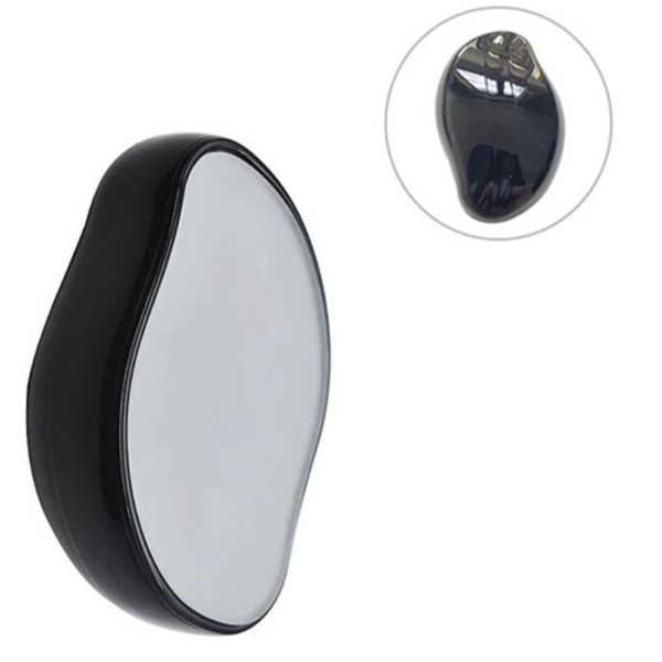 Encontraproduto.com.br - Pedra Cristal Depiladora Removedor De Pelos Rosto Pele Axila Braço Perna Reutilizavel