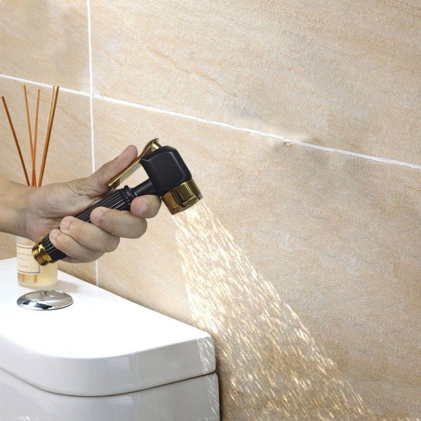 Encontraproduto.com.br - Ducha Higienica Luxo Banho Aço Inox Chuveirinho Cromo Intimo