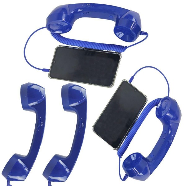 Encontraproduto.com.br - Monofone Microfone P2 Ouvido Kit 4 Uni Decoração Vintage