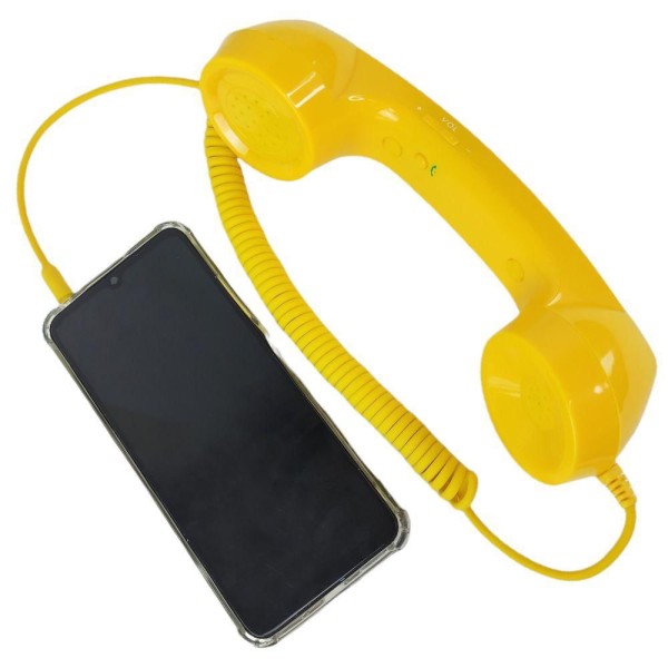 Encontraproduto.com.br - Monofone Microfone P2 Kit 5 Uni Estilo Vintage Atende